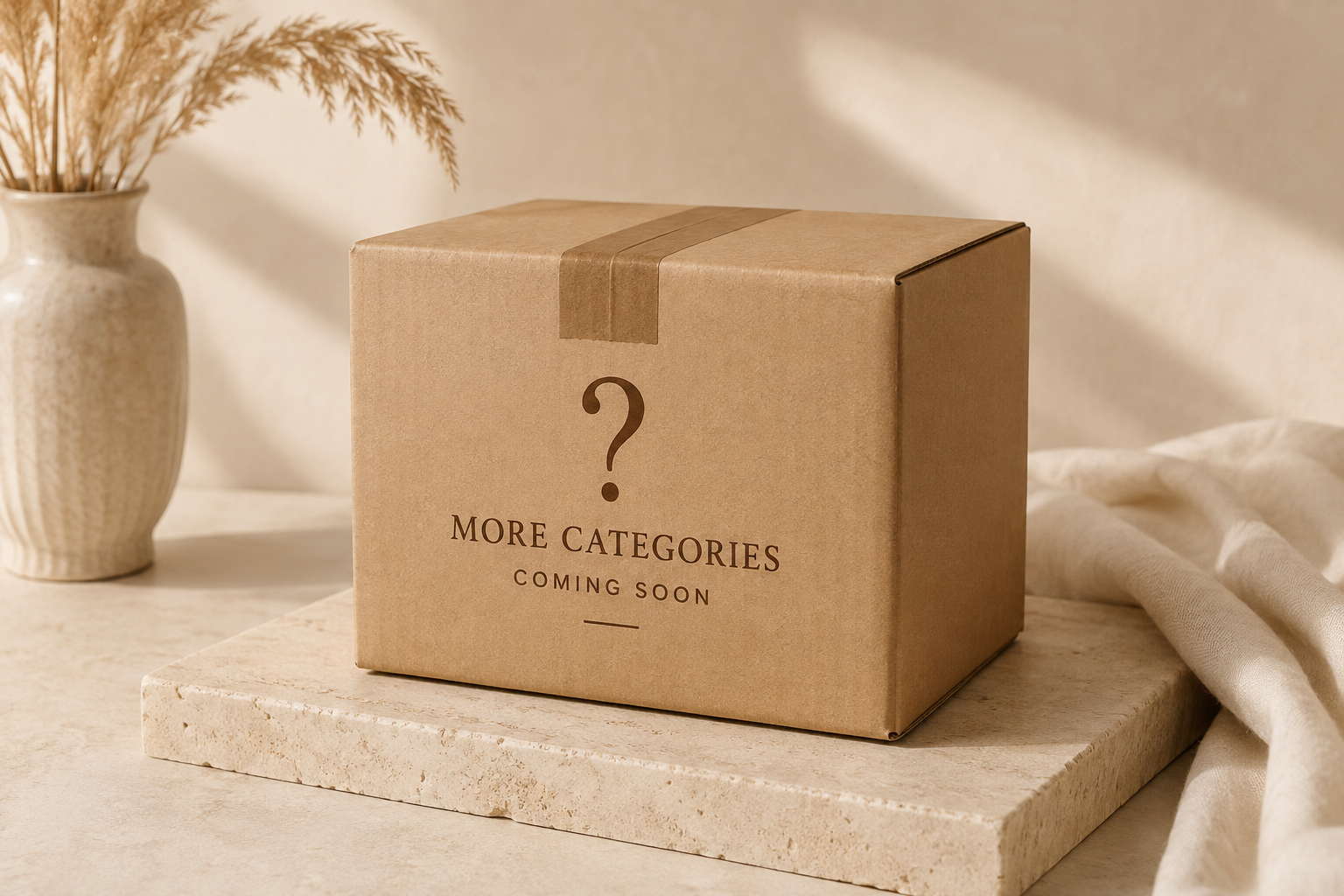 More categories coming soon
